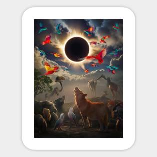 SOLAR ECLIPSE Sticker